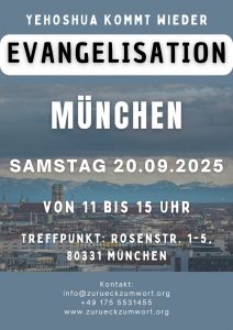 EVANGELISATION IN MÜNCHEN