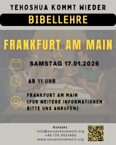 BIBELLEHRE IN FRANKFURT AM MAIN