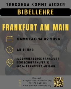 BIBELLEHRE IN FRANKFURT AM MAIN