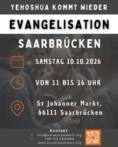 EVANGELISATION IN SAARBRÜCKEN