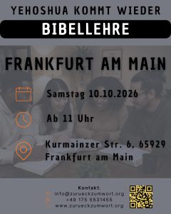 BIBELLEHRE IN FRANKFURT AM MAIN