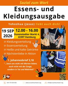 ESSENS- UND KLEIDUNGSAUSGABE IN HAMBURG